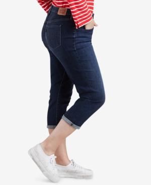 levi capri jeans plus size