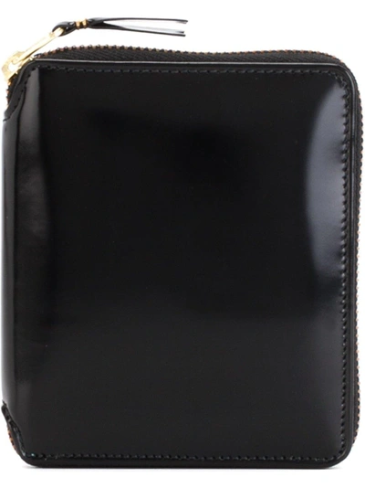 Comme Des Garçons Wallet Classic Line Wallet - Black In Black