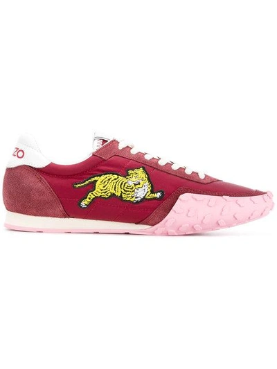 Kenzo Move Sneakers In Red
