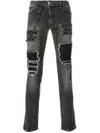 Philipp Plein Distressed Jeans