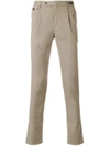 Pt01 Classic Fitted Trousers - Neutrals