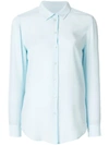 Equipment Essential Silk Shirt In Blue