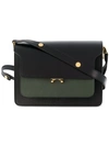 Marni Foldover Flap Shoulder Bag In Z111n