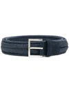 Orciani Vegetable Fibre Belt In Blue