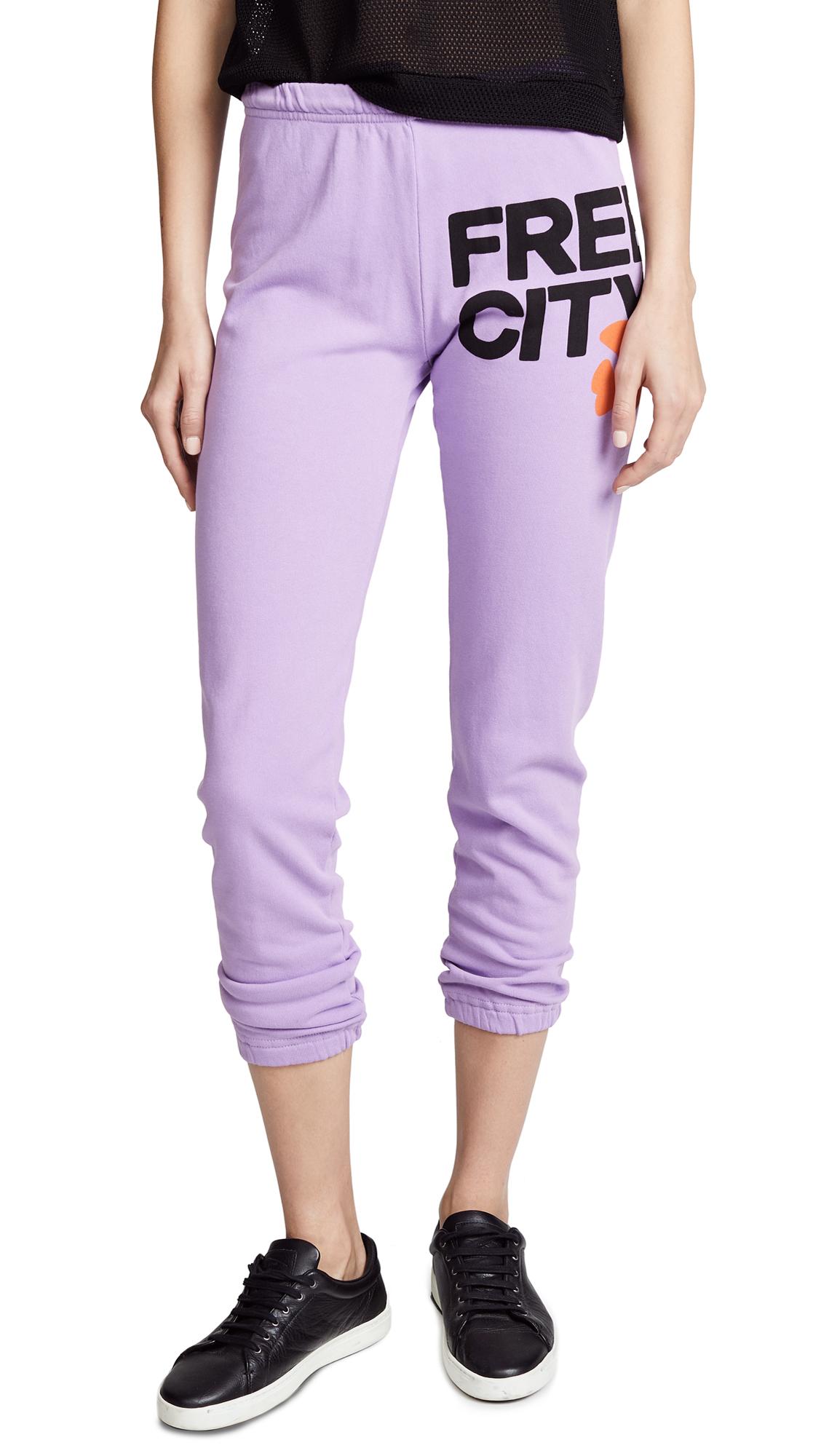 freecity super fluffy pocket sweatpants