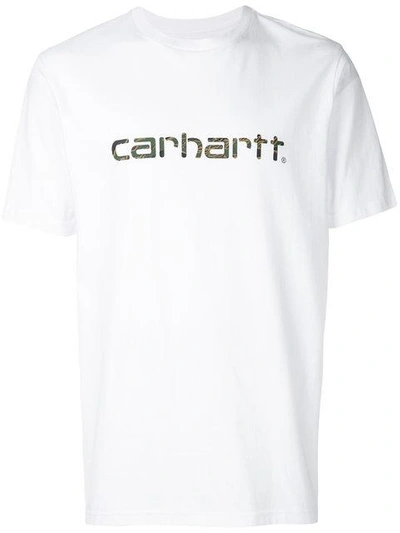 Carhartt Logo Patch T-shirt - White