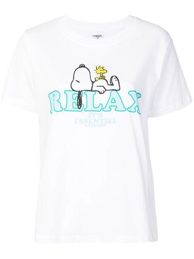 Essentiel Antwerp X Peanuts Snoopy Relax T-shirt
