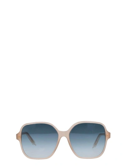 Victoria Beckham Iconic Square Sunglasses In Taupe