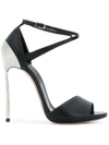 Casadei Metal-plated Sandals
