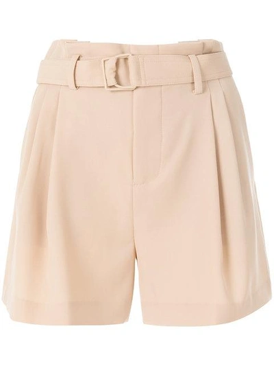 Vince Belted Tailored Shorts