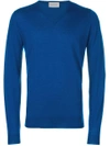 John Smedley Classic Long In Blue