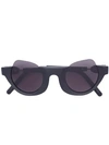 Kuboraum Tinted Cat Eye Sunglasses In Black