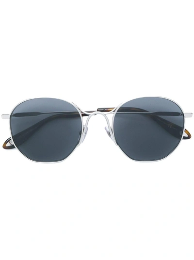 Givenchy Curved Nose Bridge Sunglasses In Metallic