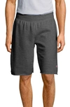 Champion Men's Reverse Weave 11" Shorts In Granite Heather