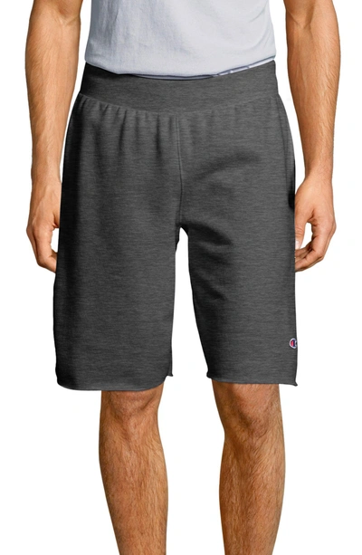 Champion Men's Reverse Weave 11" Shorts In Granite Heather
