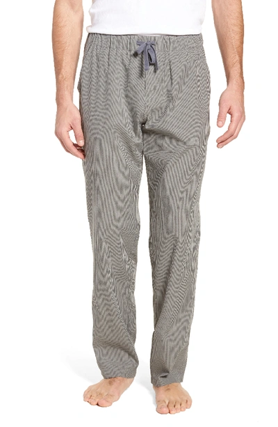 Ugg Flynn Stripe Cotton Blend Lounge Pants In Grey