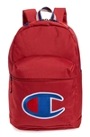 Champion Supercize Backpack In Scarlet Heather