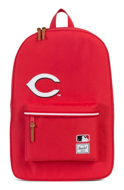 Herschel Supply Co Heritage - Mlb National League Backpack - Red In Cincinnati Reds