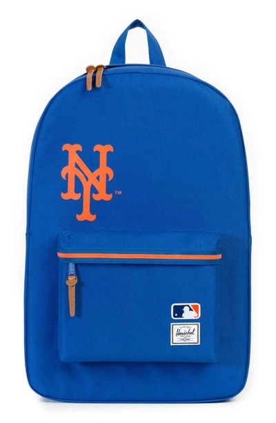 Herschel Supply Co Heritage - Mlb National League Backpack - Blue In New York Mets