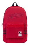 Herschel Supply Co Packable - Mlb American League Backpack - Red In Cleveland Indians