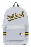 Herschel Supply Co Packable - Mlb American League Backpack - Green In Oakland A