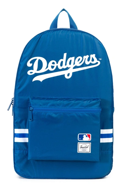 Herschel Supply Co Packable - Mlb National League Backpack - Blue In Los Angeles Dodgers - Blue