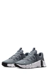 Nike Free Metcon 5 Rubber-trimmed Mesh Sneakers In Grey