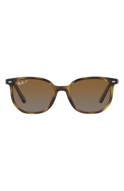 Ray Ban Ray-ban Kids' Elliot Junior 46mm Square Sunglasses In Havana