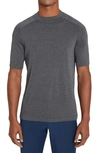 Jack Victor Victoria Cotton & Silk T-shirt In Grey