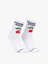 Mother Baby Steps Crew Socks In White