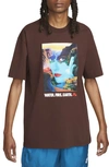 Nike Mens  Bring It Out T-shirt In Earth/earth