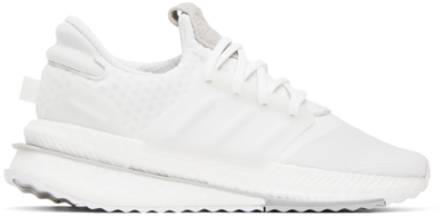 Adidas Originals White X_plrboost Trainers In Ftwr White/crystal White/ftwr White