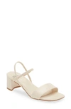 Jeffrey Campbell Adapt Slingback Sandal In Cream