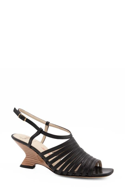 Amalfi By Rangoni Felce Slingback Sandal In Black Etoile