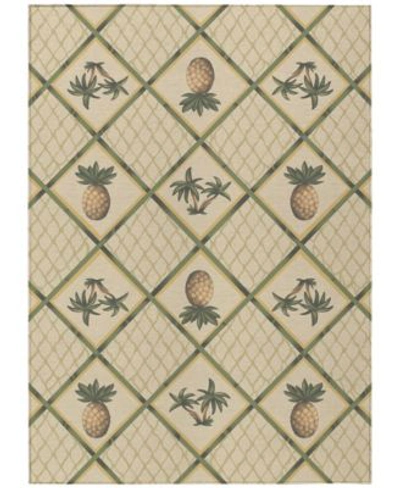 D Style Vertes Kitchen Vrt7 Area Rug In Beige