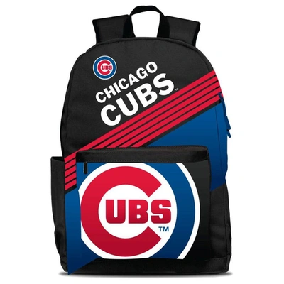 Mojo Kids' Chicago Cubs Ultimate Fan Backpack In Black