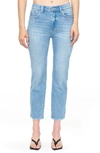 Pistola Monroe High Waist Crop Cigarette Jeans In Multi