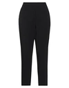 Clips Woman Pants Black Size 12 Viscose, Acetate, Elastane