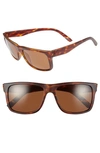 Electric 'swimgarm' 57mm Polarized Sunglasses In Matte Tortoise/ Bronze Polar