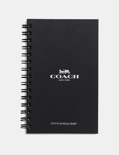 Coach 6x8 Spiral Diary Book Refill In White
