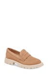 Dolce Vita Women's Elias Loafer In Toffee Suede In Multi