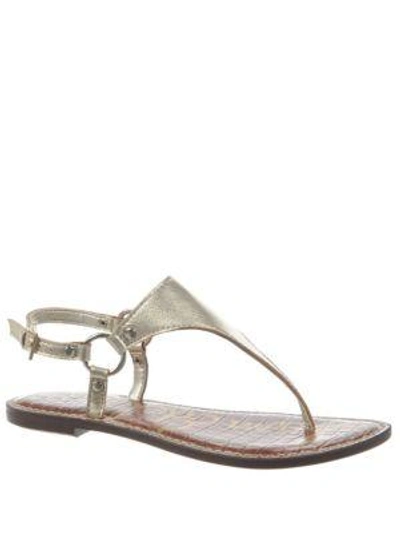 Sam Edelman Greta Leather Sandals In Jute