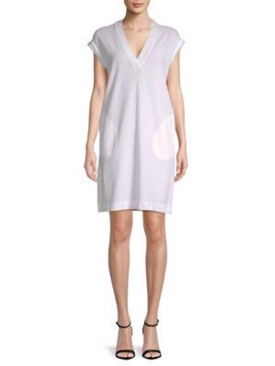 Atm Anthony Thomas Melillo Anthony Thomas Melillo Pique Solid Dress In Nocolor