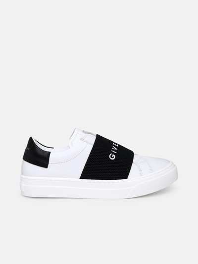 Givenchy Kids' Boys White Leather 4g Trainers