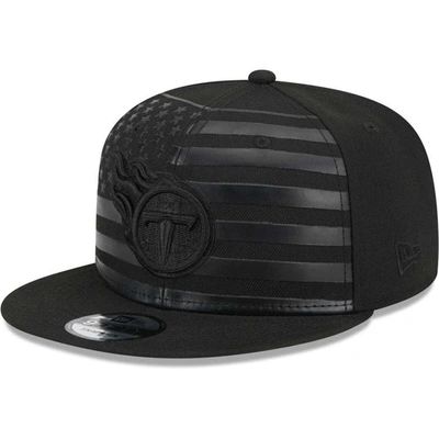 New Era Black Tennessee Titans Independent 9fifty Snapback Hat