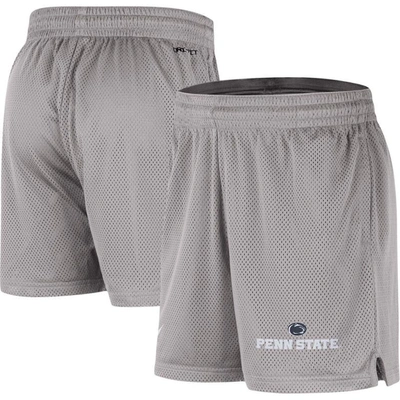 Nike Gray Penn State Nittany Lions Mesh Performance Shorts