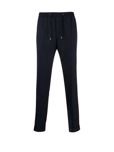 Paul Smith Gents Drawcord Trousers In Navy