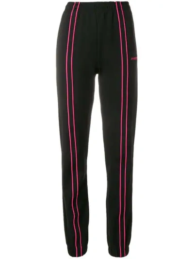 Misbhv Black & Pink Aspen Track Pants