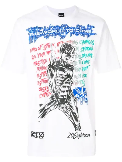 Ktz Muscle Lady Tee In White
