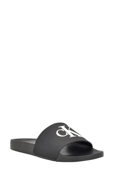 Calvin Klein Arin 2 Slide Sandal In Black